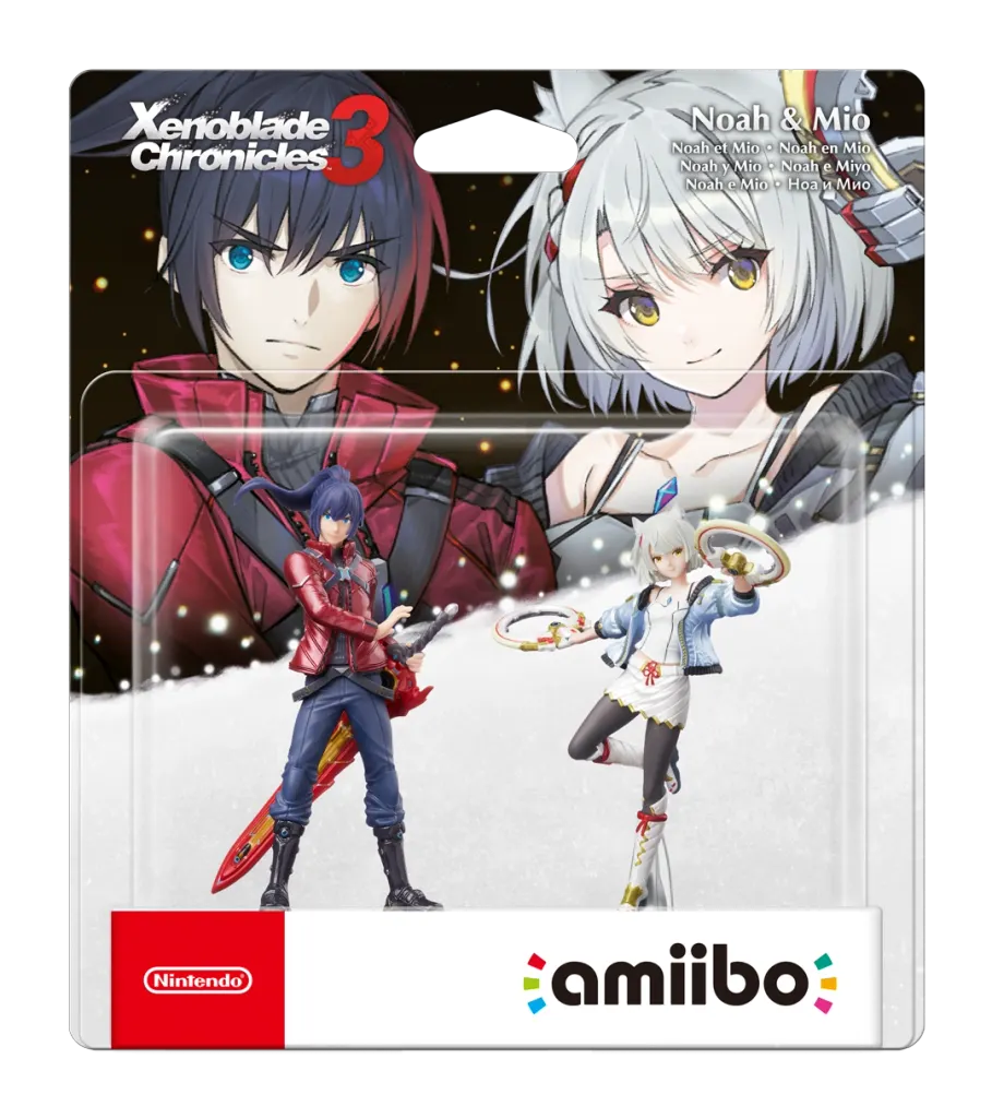 Nintendo Amiibo - Noah & Mio - Xenoblade Chronicles 3