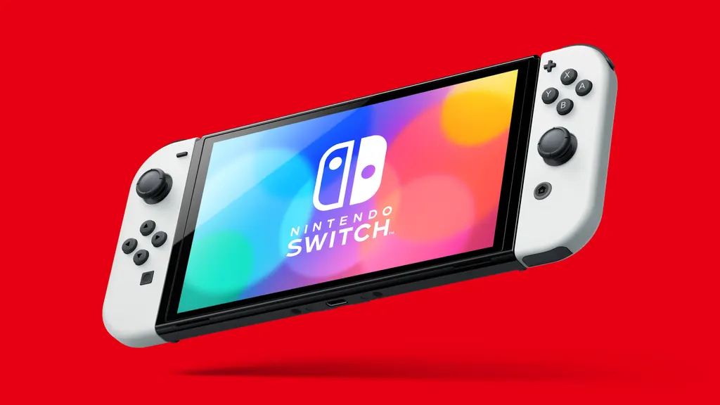 Nintendo Switch OLED med Mario Kart 8 Deluxe