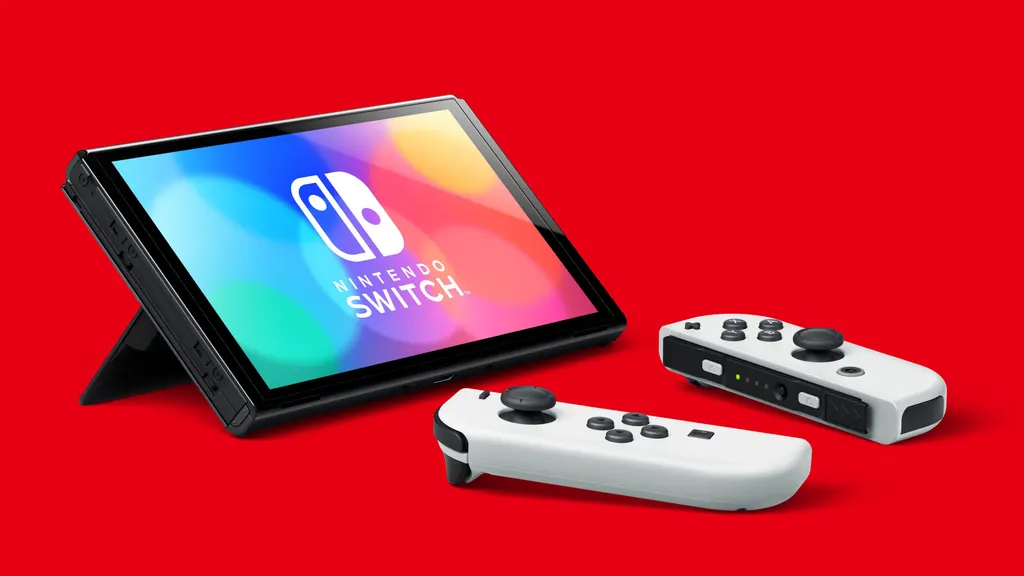 Nintendo Switch OLED med Mario Kart 8 Deluxe