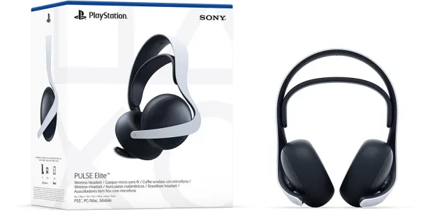 PlayStation 5 Pulse Elite trådløst headset (hvit)