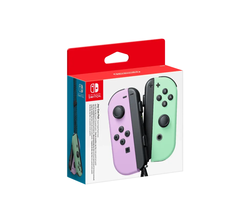 Joy-Con Pair - Pastel Purple / Pastel Green