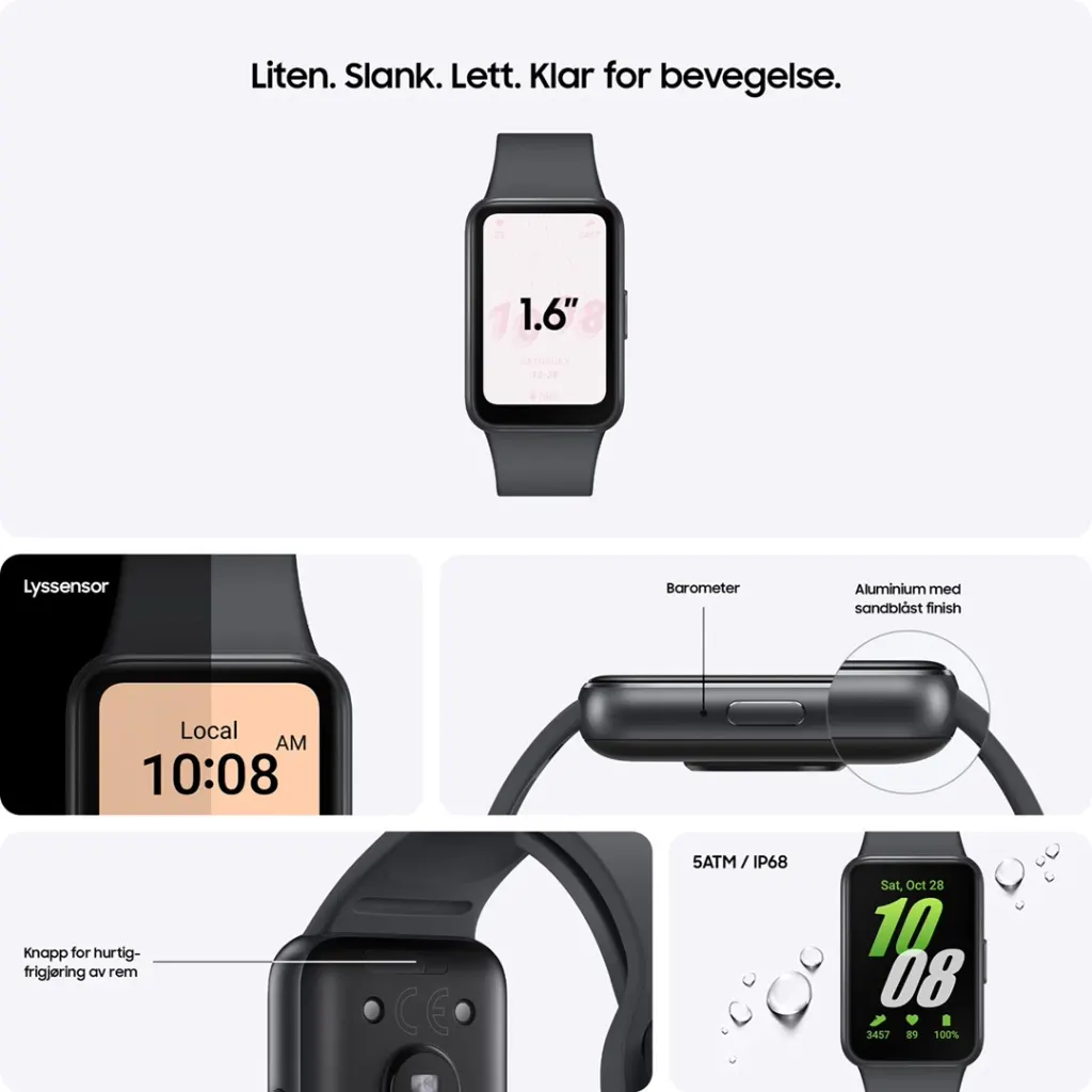 Samsung Galaxy Fit3 - Grå