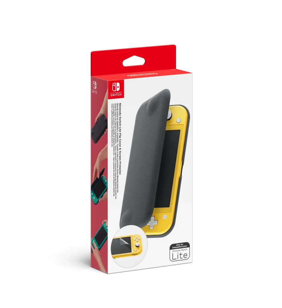 Nintendo Switch Lite Flip Cover & Screen Protector (Switch)
