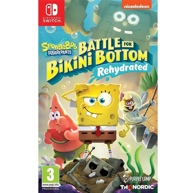 Spongebob SquarePants: Battle for Bikini Bottom - Rehydrated (Switch)