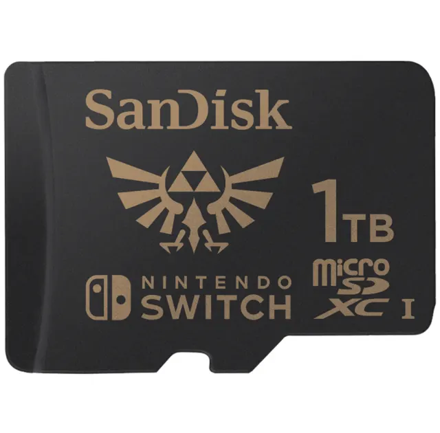 SanDisk Nintendo Switch microSD - 100MB/s - 1TB - Zelda Edition