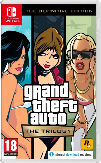 Grand Theft Auto: The Trilogy – The Definitive Edition (Switch)