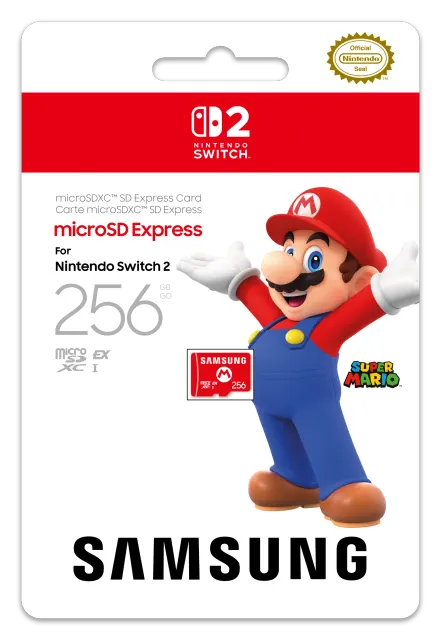 Samsung MicroSDXC Express minnekort for Nintendo Switch 2 - 256GB
