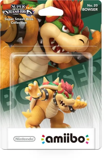 Nintendo Amiibo - Bowser (No 20) (Super Smash Collection)