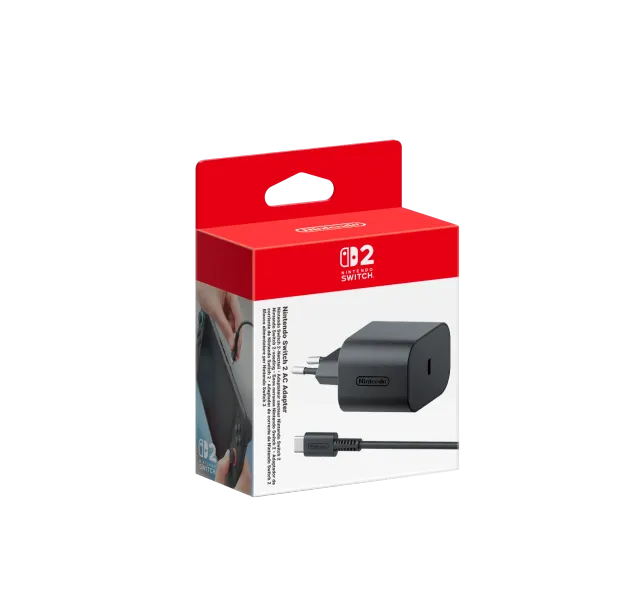 Nintendo Switch 2 AC strømadapter